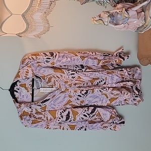 For Love & Lemons puff sleeve mini dress